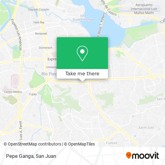 Mapa de Pepe Ganga