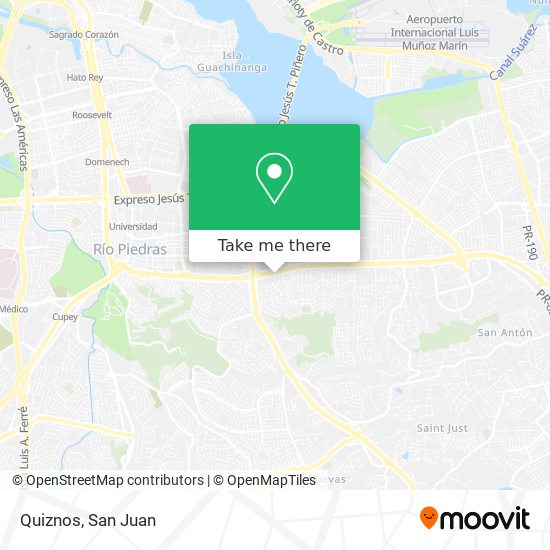 Quiznos map