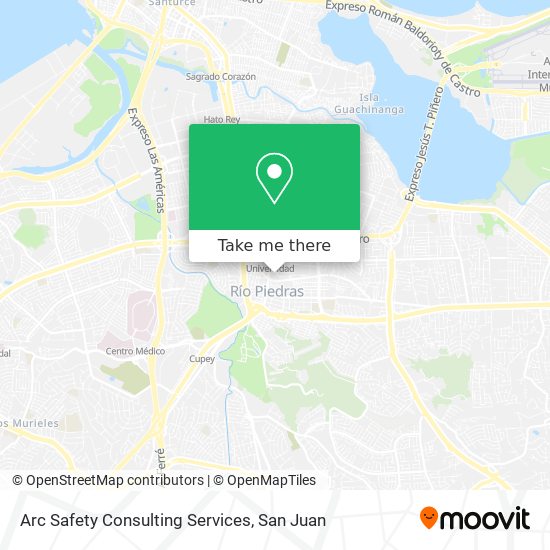 Arc Safety Consulting Services map