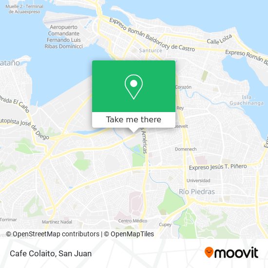 Cafe Colaito map