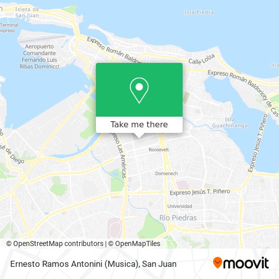 Ernesto Ramos Antonini (Musica) map