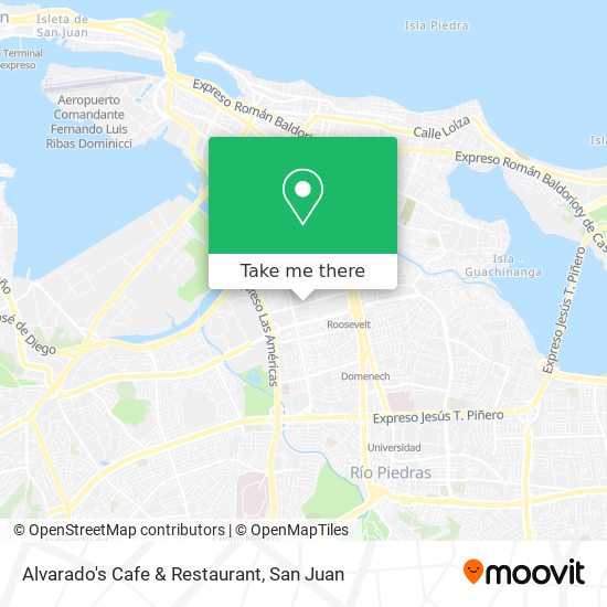 Alvarado's Cafe & Restaurant map