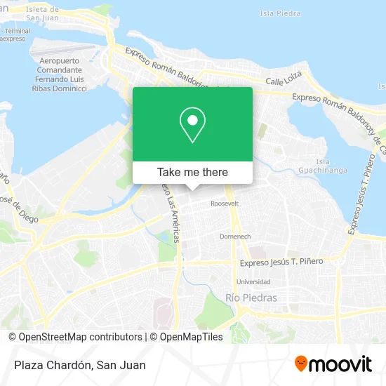 Mapa de Plaza Chardón