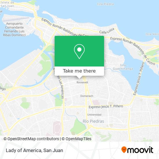 Mapa de Lady of America