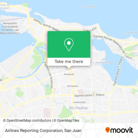 Airlines Reporting Corporation map