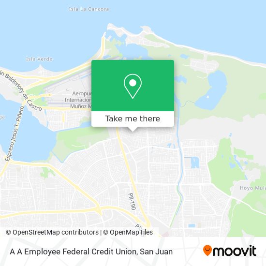 Mapa de A A Employee Federal Credit Union