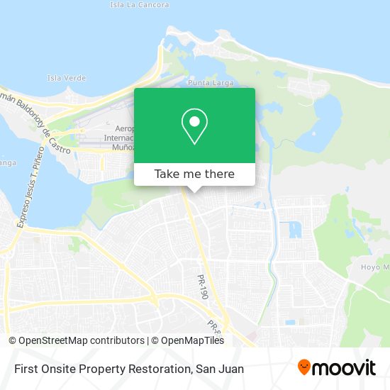 First Onsite Property Restoration map