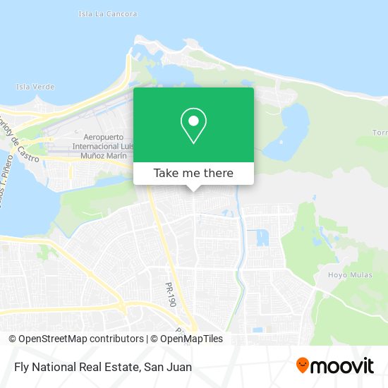 Fly National Real Estate map
