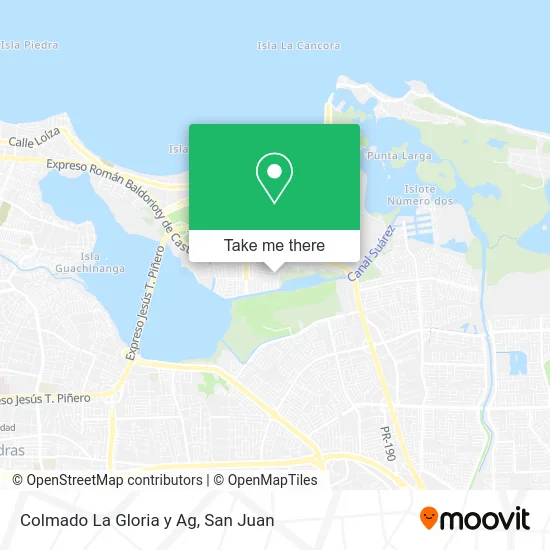 Colmado La Gloria y Ag map