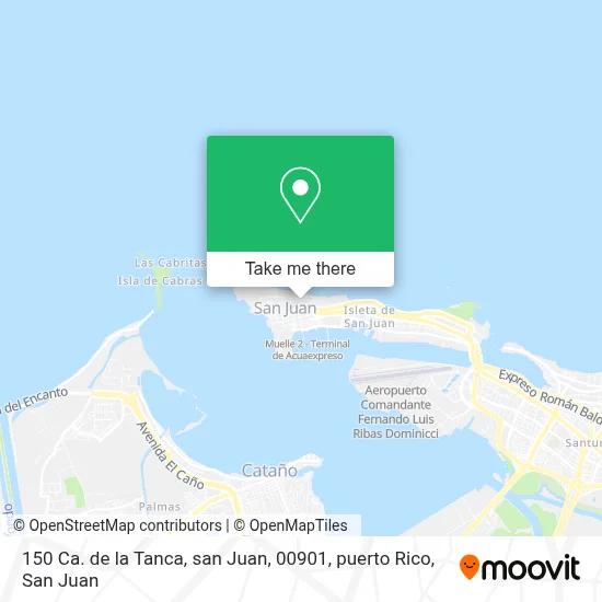 150 Ca. de la Tanca, san Juan, 00901, puerto Rico map