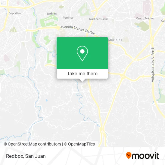 Redbox map