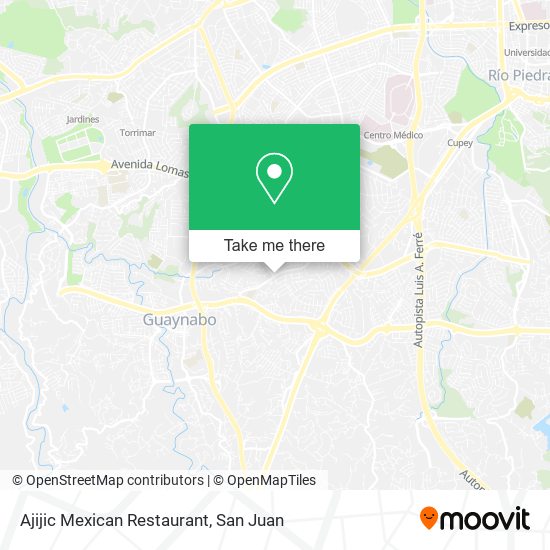 Ajijic Mexican Restaurant map