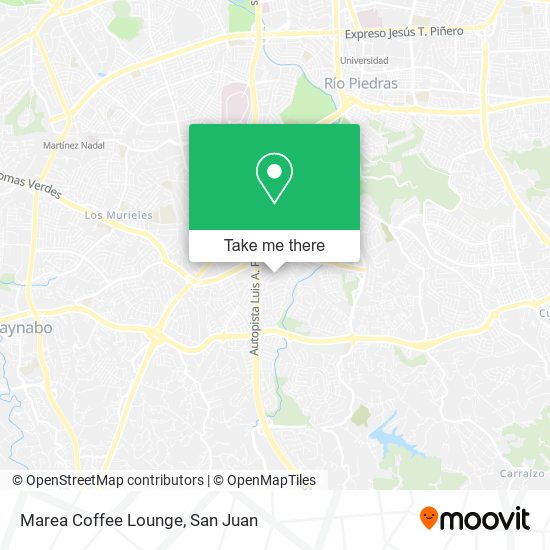 Marea Coffee Lounge map