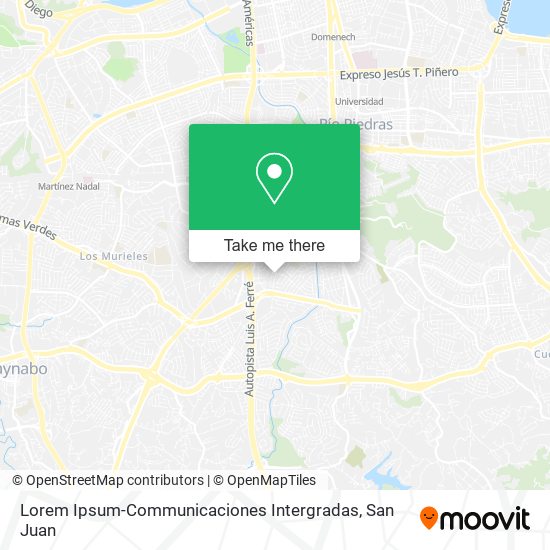Lorem Ipsum-Communicaciones Intergradas map