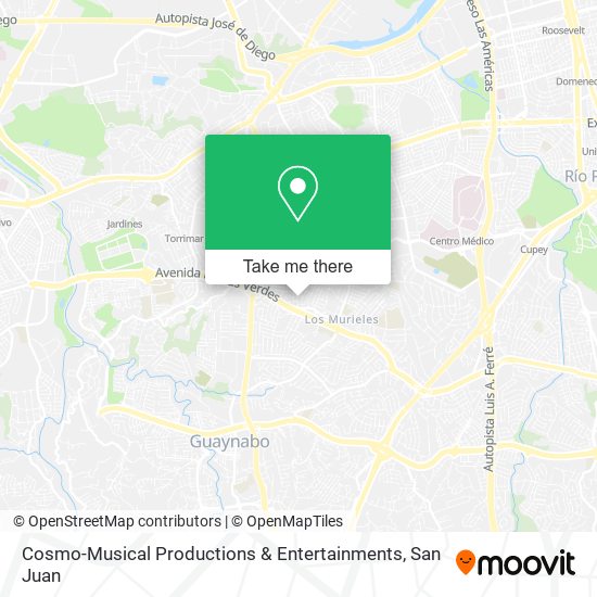 Cosmo-Musical Productions & Entertainments map