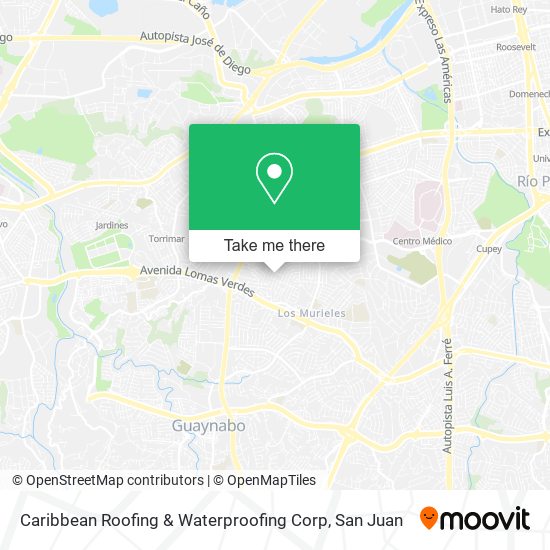 Caribbean Roofing & Waterproofing Corp map