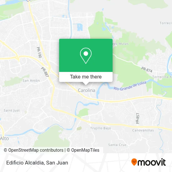 Edificio Alcaldia map