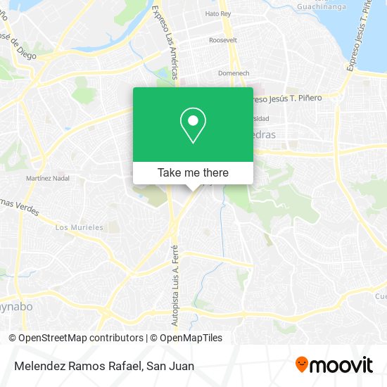 Melendez Ramos Rafael map