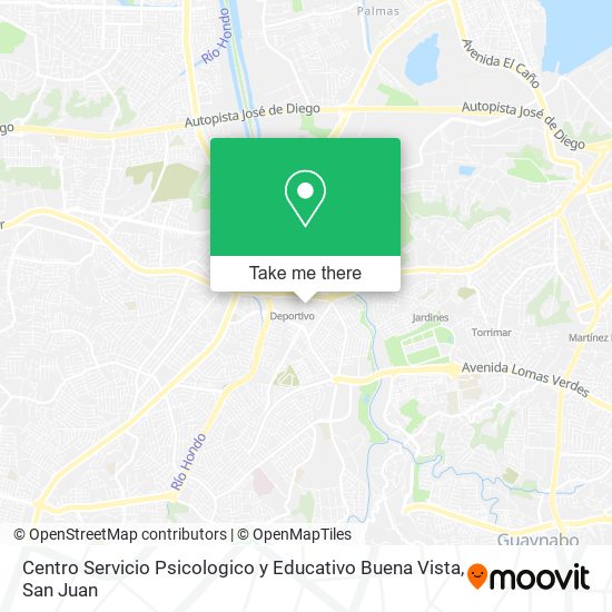 Centro Servicio Psicologico y Educativo Buena Vista map