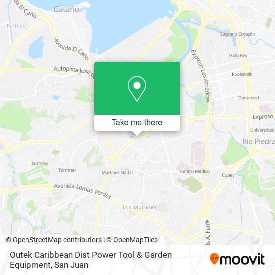 Outek Caribbean Dist Power Tool & Garden Equipment map