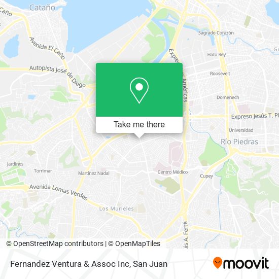 Mapa de Fernandez Ventura & Assoc Inc