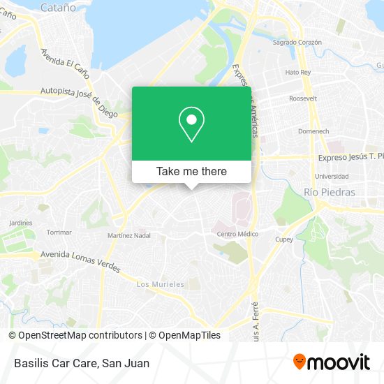 Basilis Car Care map