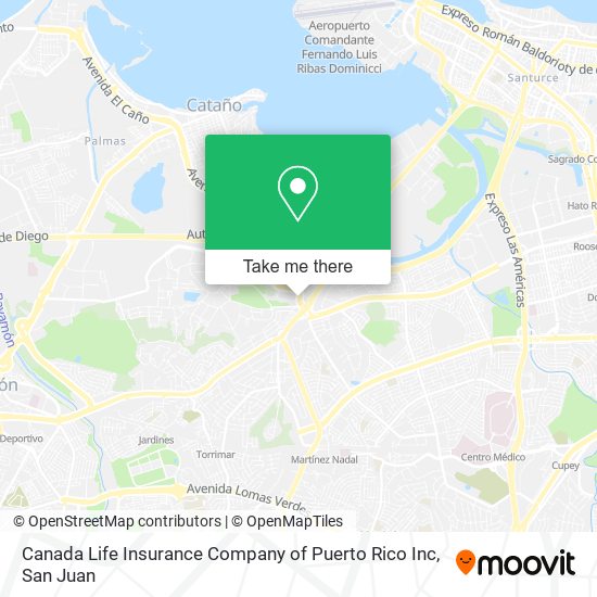 Canada Life Insurance Company of Puerto Rico Inc map