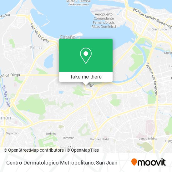 Centro Dermatologico Metropolitano map