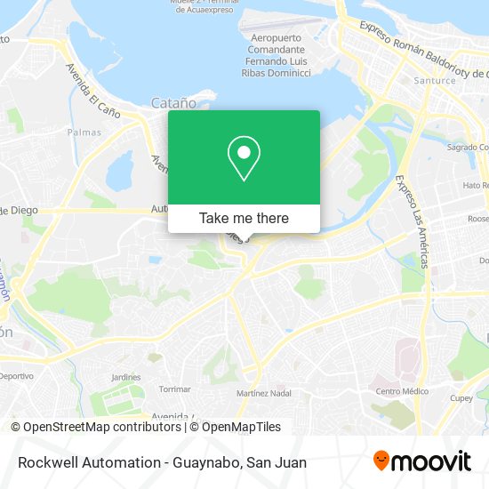 Mapa de Rockwell Automation - Guaynabo