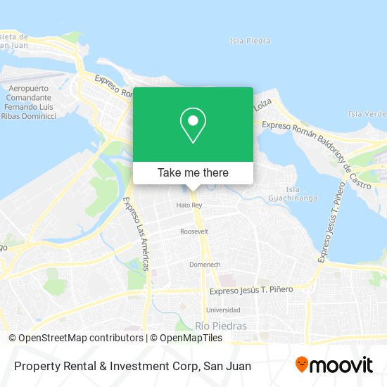 Property Rental & Investment Corp map