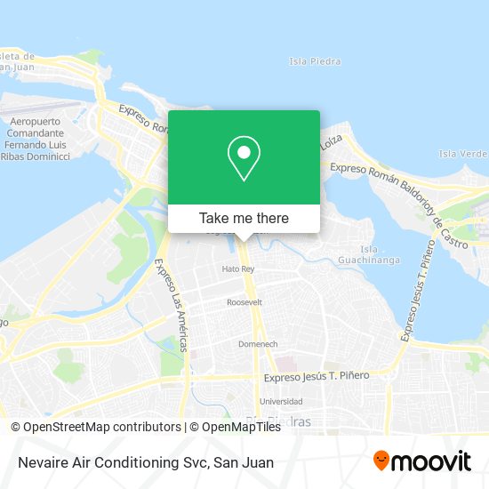 Nevaire Air Conditioning Svc map
