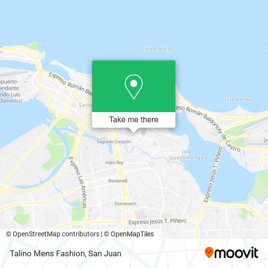 Talino Mens Fashion map
