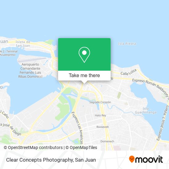 Clear Concepts Photography map