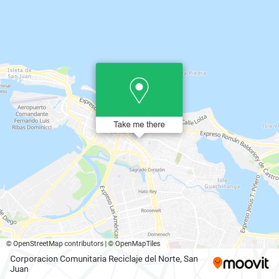 Corporacion Comunitaria Reciclaje del Norte map