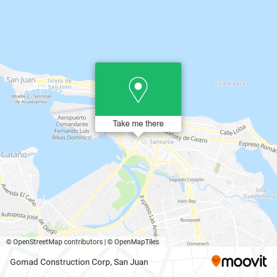 Gomad Construction Corp map