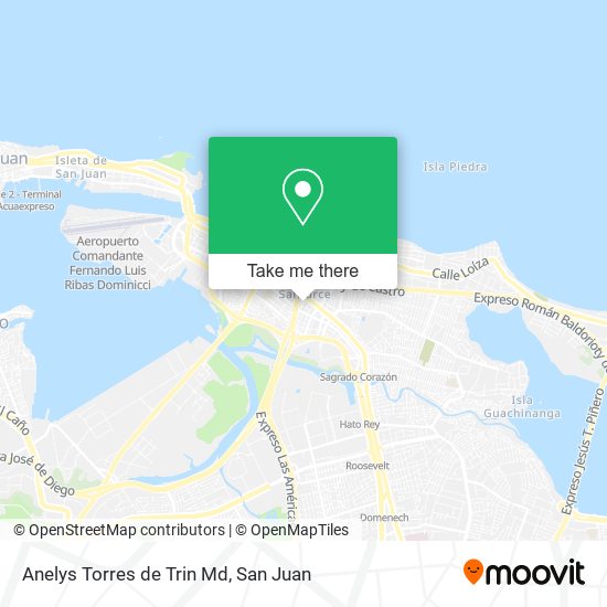 Anelys Torres de Trin Md map