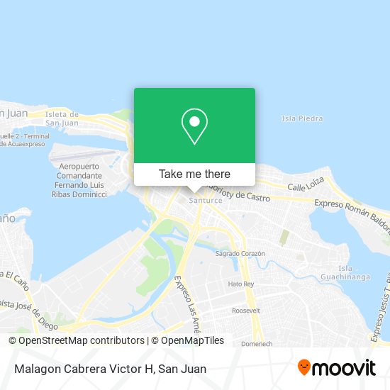 Malagon Cabrera Victor H map