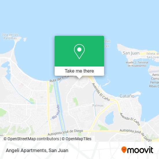 Angeli Apartments map