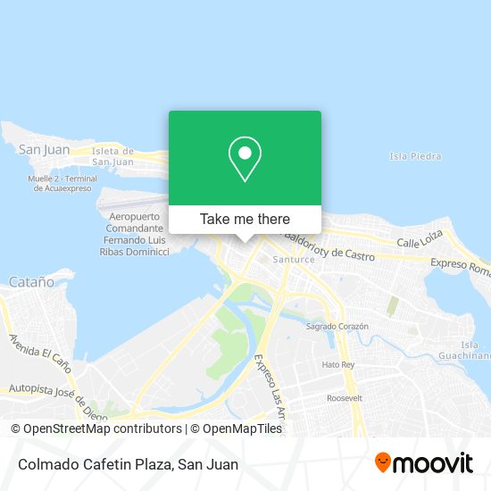 Colmado Cafetin Plaza map