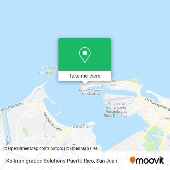 Mapa de Ks Immigration Solutions Puerto Rico