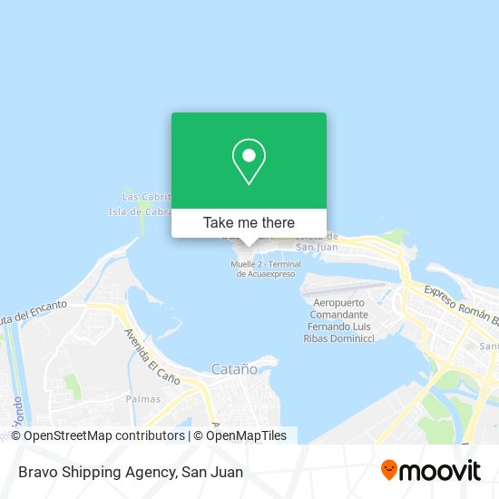 Bravo Shipping Agency map