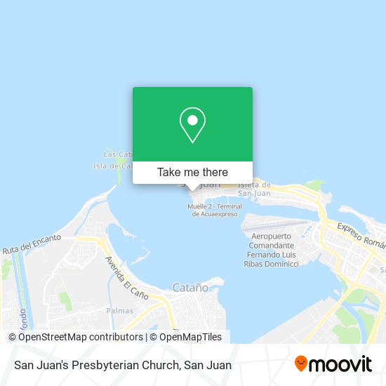 San Juan's Presbyterian Church map