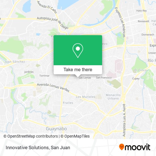 Mapa de Innovative Solutions