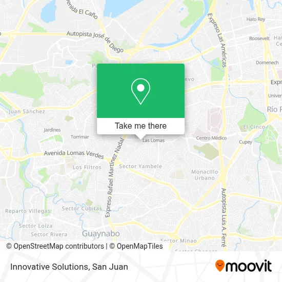 Innovative Solutions map