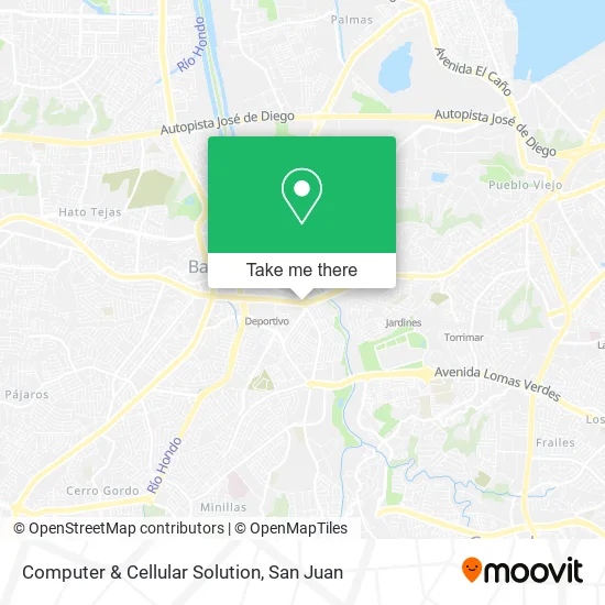 Mapa de Computer & Cellular Solution
