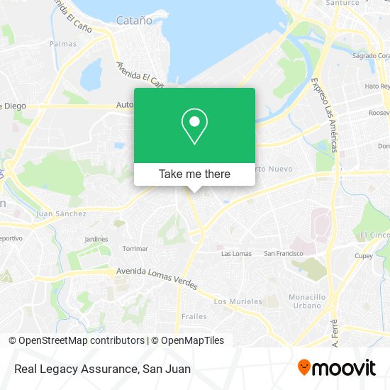 Mapa de Real Legacy Assurance