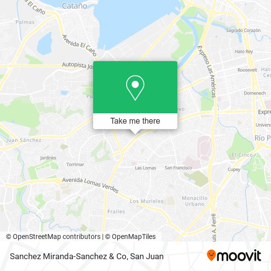 Sanchez Miranda-Sanchez & Co map