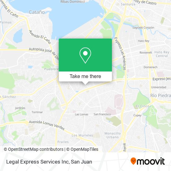 Legal Express Services Inc map