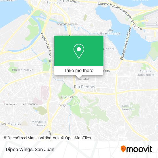 Dipea Wings map