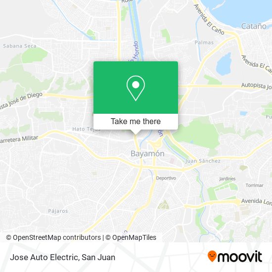 Jose Auto Electric map